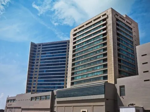 Executive Tower (Dolmen City) logo or building, Karachi